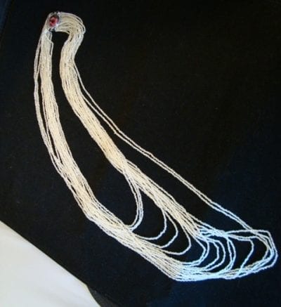 1920s flapper necklace