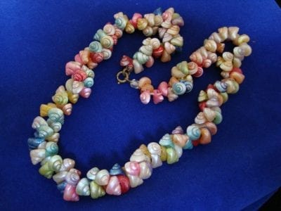 30sseashellnecklace3 Art Deco 1930s Sea Shell Necklace