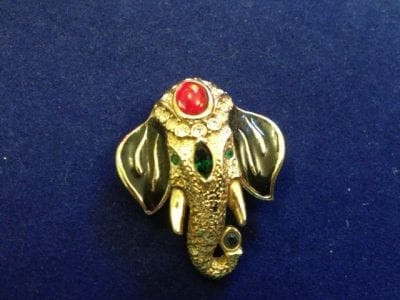 IMG 08401 Attwood and Sawyer Elephant Brooch