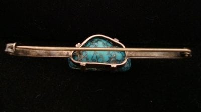 Victorian Turquoise Bar Brooch