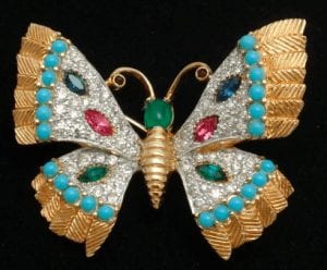 Jomaz/Mazer brother butterfly jewellery