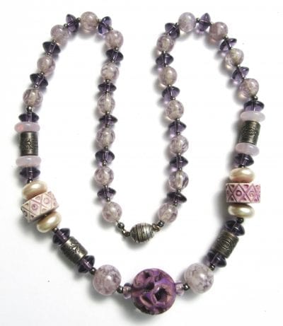Louis Rousselet Purple Necklace