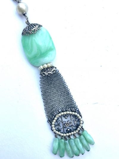 Louis Rousselet green necklace