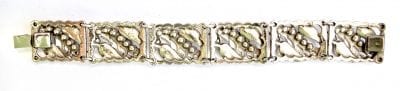 1950s Silver Aqua bracelet