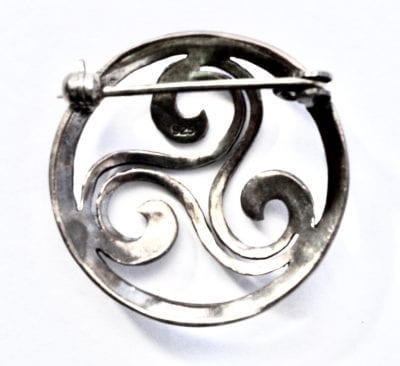 1960s Scandinavian Silver Brooch