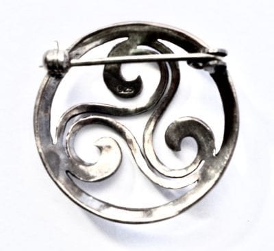 1960s Scandinavian Silver Brooch