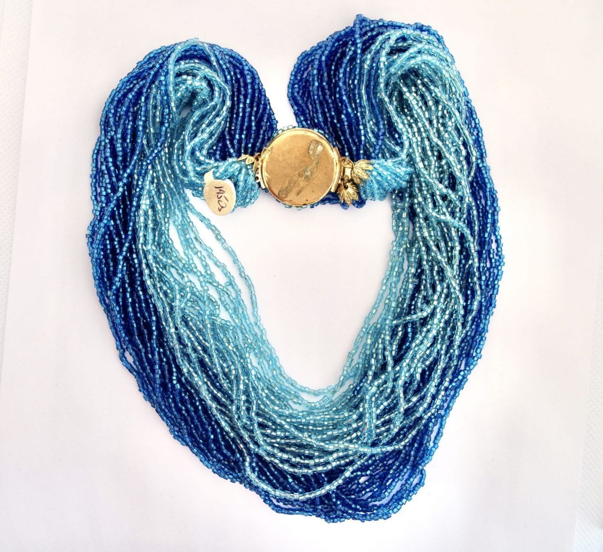 Turquoise Beaded Necklace – Jessica Matrasko Jewelry