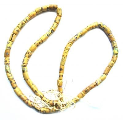 Vintage Yellow Trade Beads