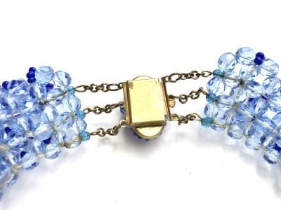 1950s Blue Collar Necklace