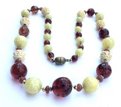 Louis Rousselet Glass Necklace - SOLD - Jewels Past