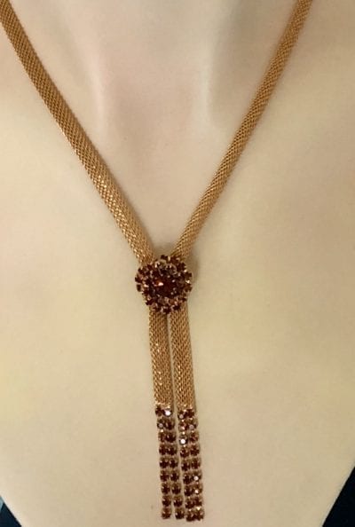 1950s Gold Necklace Parure