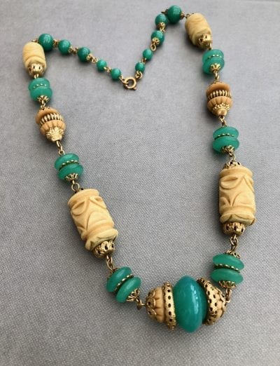 Art Deco Czech Necklace