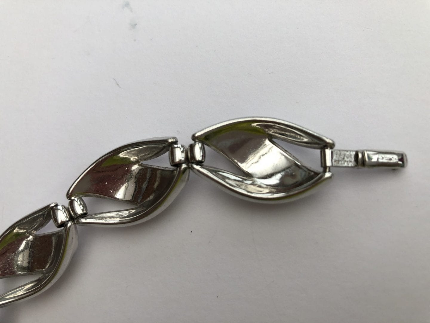 Trifari silver bracelet discount