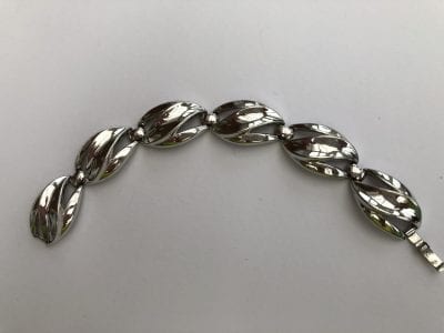 Trifari 1950s Silver Bracelet