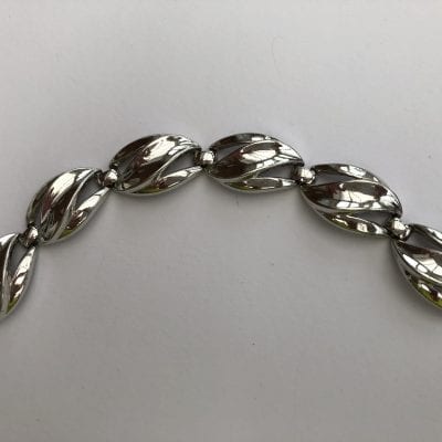 Trifari 1950s Silver Bracelet