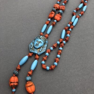 Neiger Egyptian Revival Beads