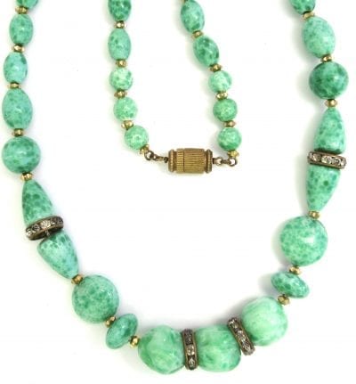 1930s Czech Peking Necklace