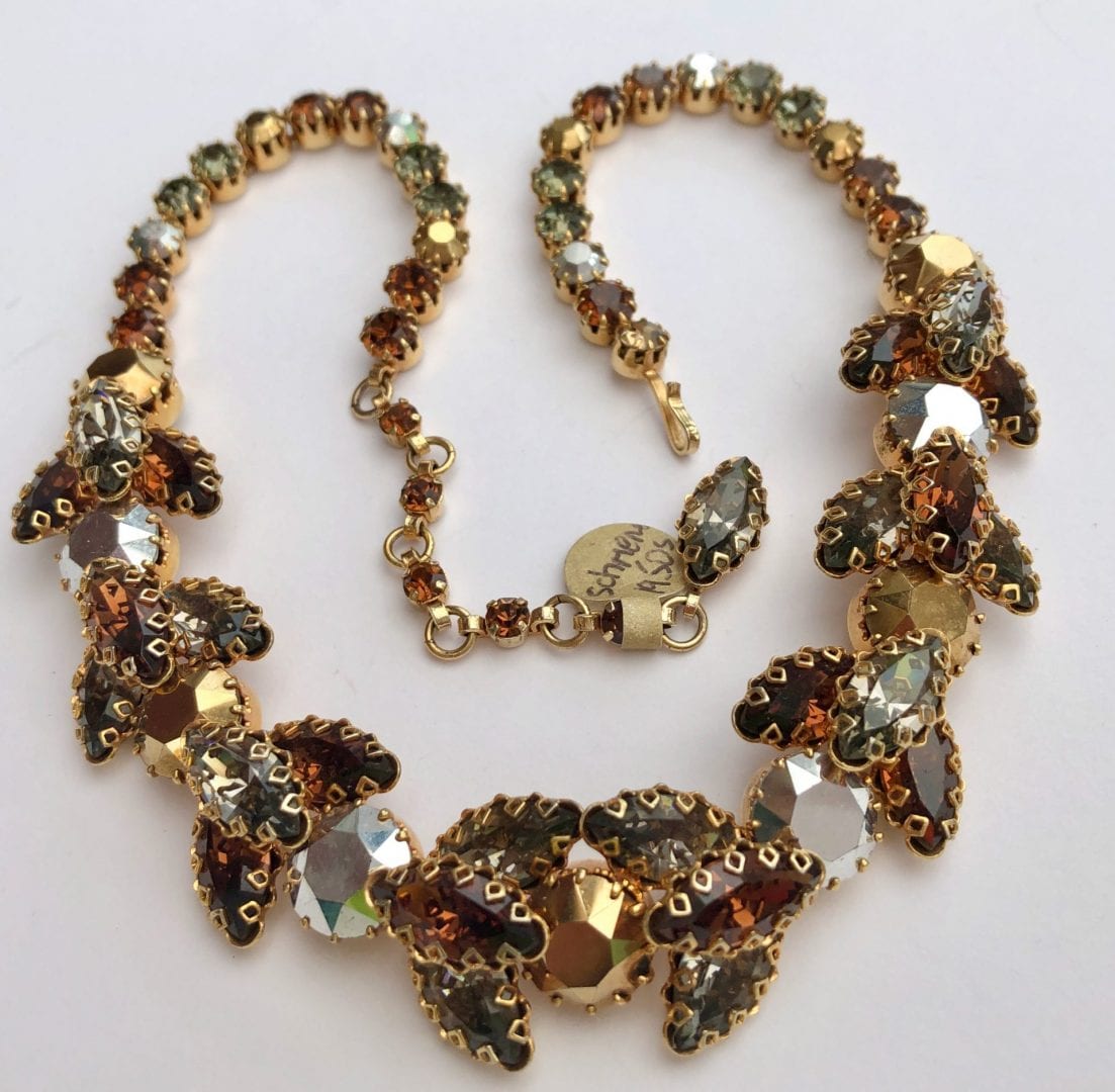 1950s Schoffel Necklace - SOLD - Jewels Past | Vintage Costume Jewellery