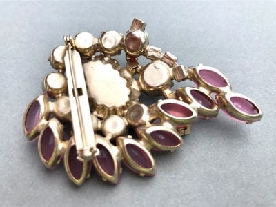 1950s Pink Brooch