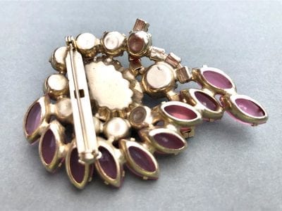 1950s Pink Brooch