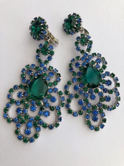 Hattie Carnegie 1950s Earrings