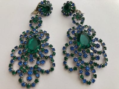 Hattie Carnegie 1950s Earrings