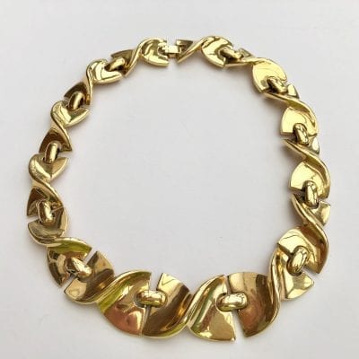 Givenchy 1980s Panel Necklace