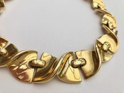 Givenchy 1980s Panel Necklace