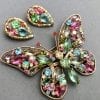 Weiss 1960s Butterfly Brooch