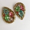 Weiss 1960s Clip Earrings