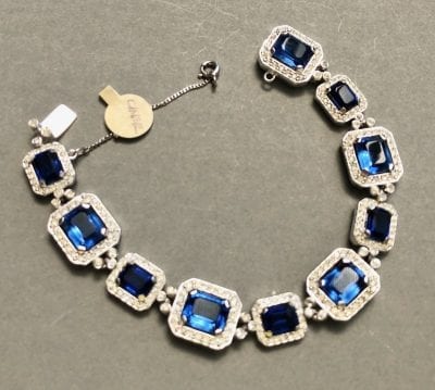 1950s Ciner Sapphire Bracelet