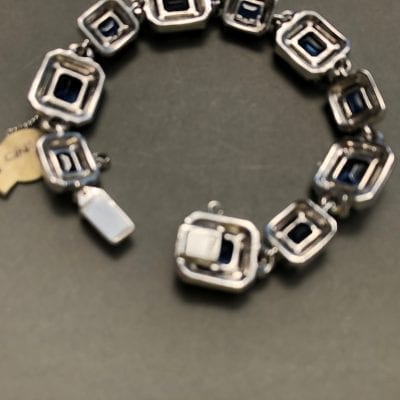 1950s Ciner Sapphire Bracelet