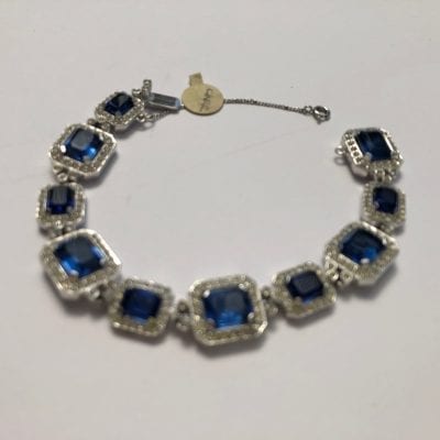 1950s Ciner Sapphire Bracelet