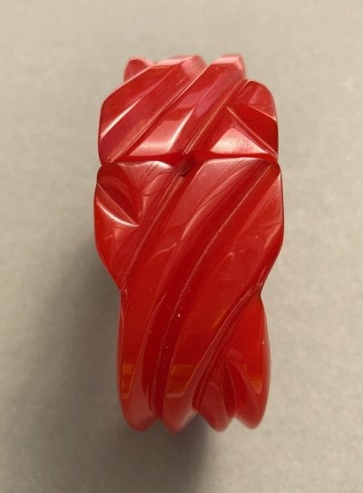 1930s Red Bakelite Clamper