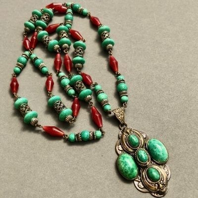 1920s Neiger Bead Necklace