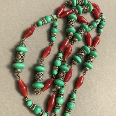 1920s Neiger Bead Necklace