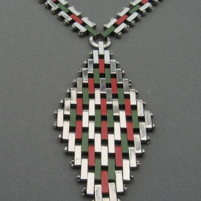 Jakob Bengel 1920s Brickwork Necklace