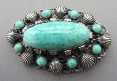 Neiger 1930s Shell Brooch
