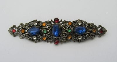 Neiger 1930s Filigree Brooch