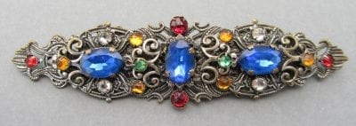 Neiger 1930s Filigree Brooch