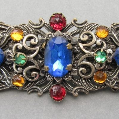 Neiger 1930s Filigree Brooch