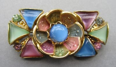 Neiger 1930s Flower Brooch