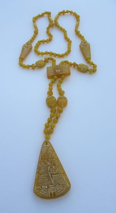 Neiger Egyptian Revival Beads