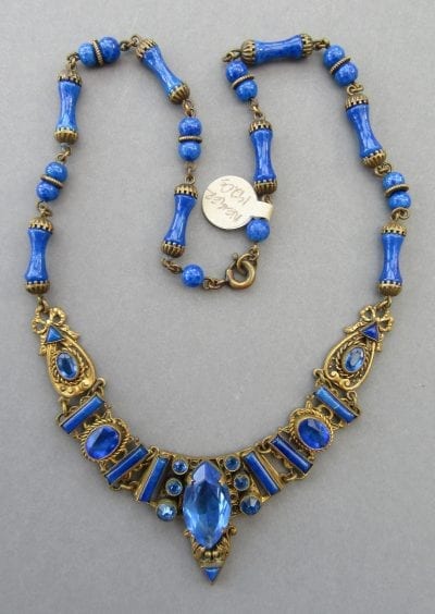 Neiger 1920s Egyptian Necklace