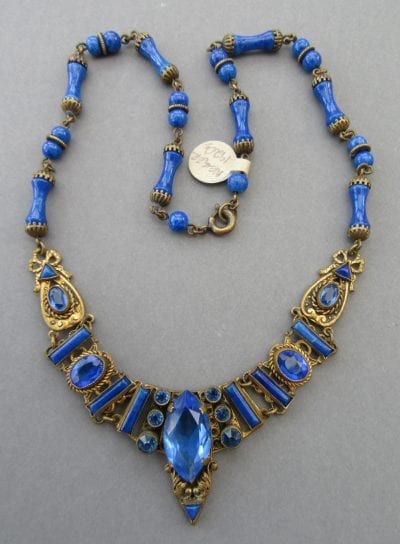 Neiger 1920s Egyptian Necklace