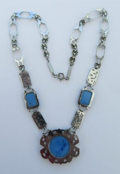 1920s Lapis Blue Necklace