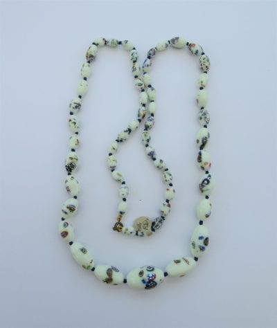 Czech Millifiori Uranium Beads