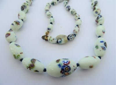 Czech Millifiori Uranium Beads