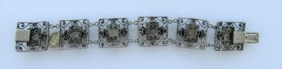 Art Deco Egyptian Bracelet