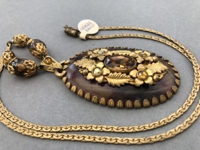 Neiger 1920s Galalith Necklace